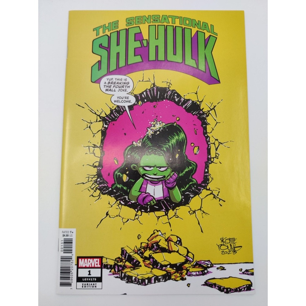 SENSATIONAL SHE-HULK #1 (SKOTTIE YOUNG VARIANT)(2023) Comic Book ~ MARVEL